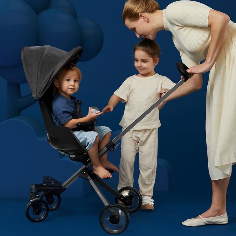 QPlay Carucior sport ultracompact Easy gri