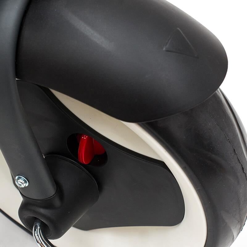 QPlay Tricicleta pentru copii Rito+ Albastru pliabila cu spatar reglabil cu pozitie de somn 2 tipuri de suporti pentru picioarecopertina cu protectie UV si roti din cauciuc Eva