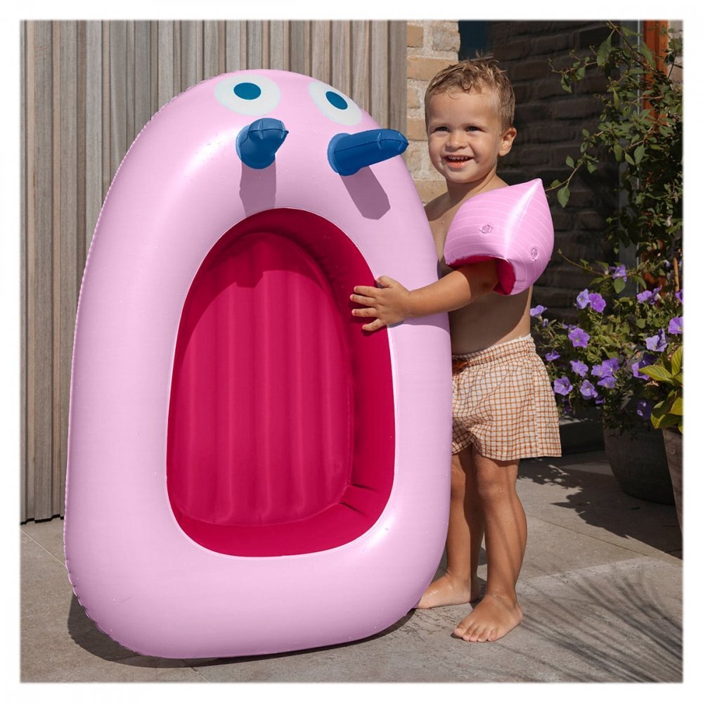 Quut Toys Barcuta gonflabila Roz