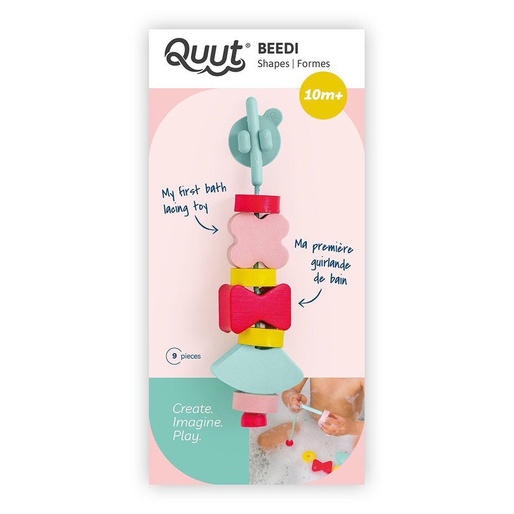 Quut Toys Forme colorate de insirat din spuma Beedi Shapes