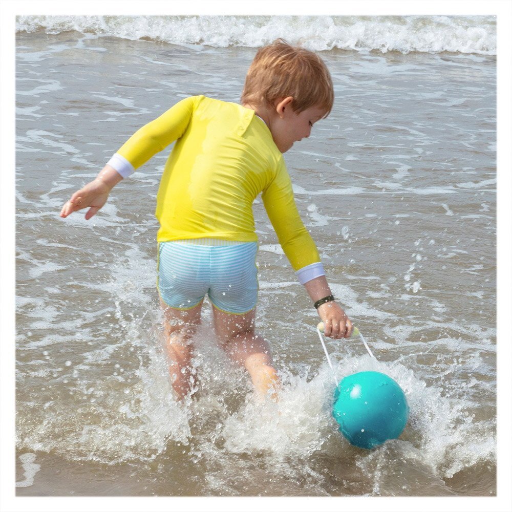 Quut Toys Galetusa pentru apa Mini Ballo Banana blue