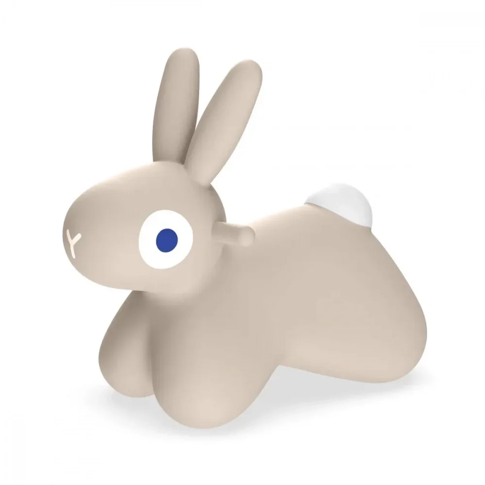 Quut Toys Iepuras gonflabil saltaret Hoppi Bunny gri