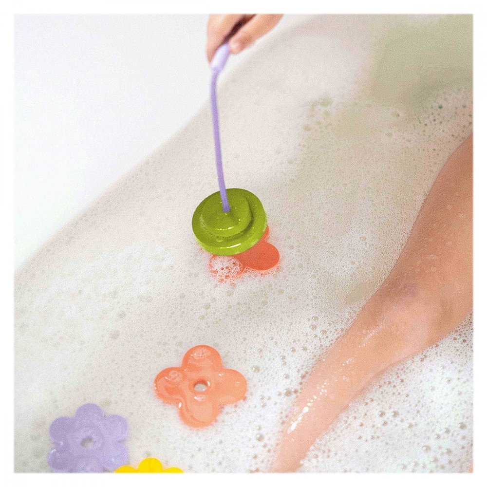 Quut Toys Joc de pescuit pentru baie Iazul cu broscute