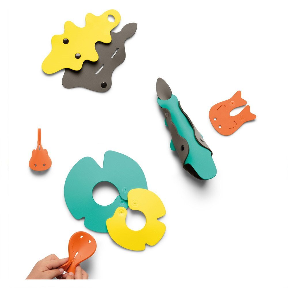 Quut Toys Jucarie creativa de baie Crocodile River