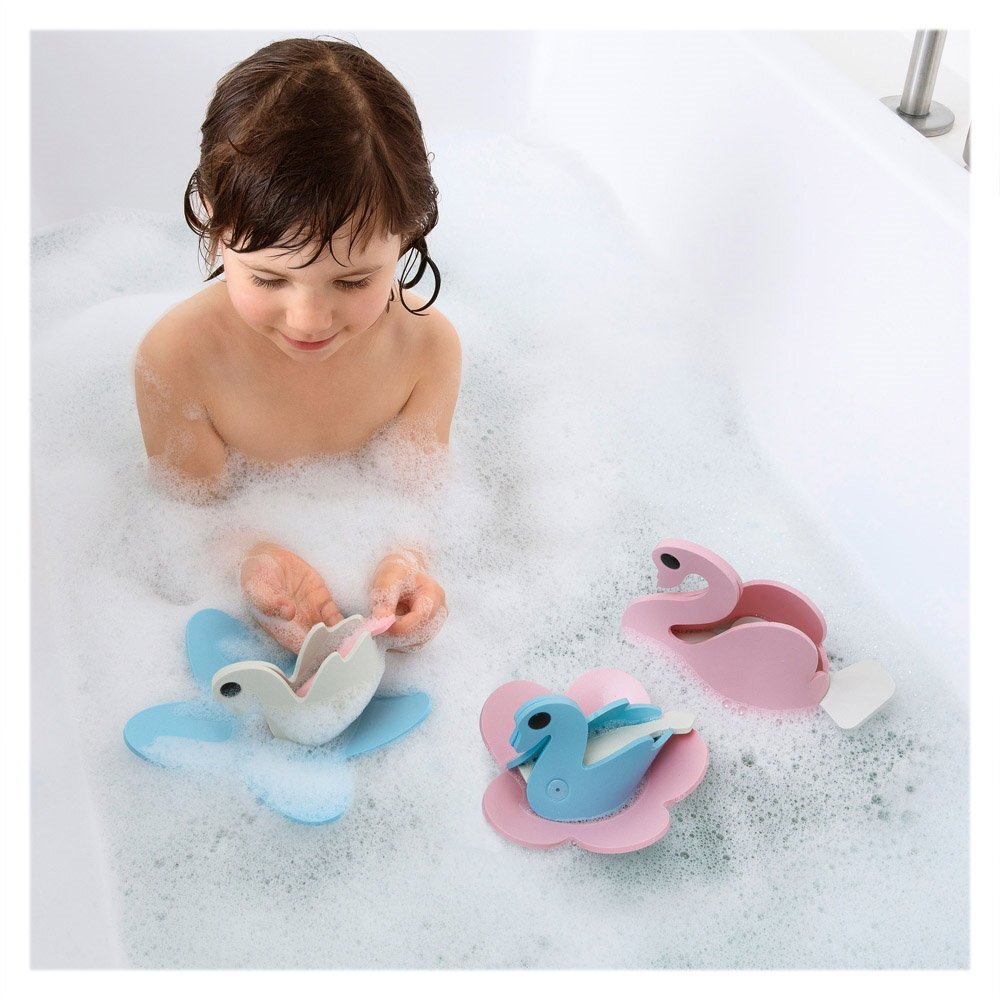 Quut Toys Jucarie creativa de baie Lacul lebedelor