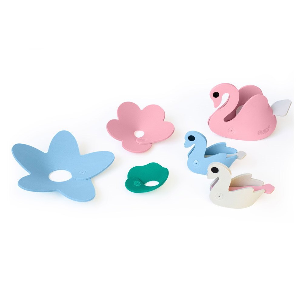 Quut Toys Jucarie creativa de baie Lacul lebedelor