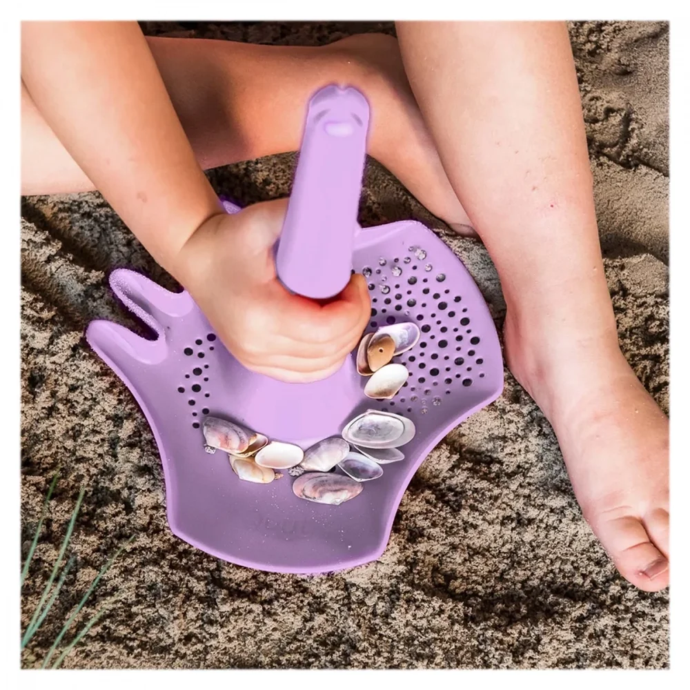 Quut Toys Jucarie multifunctionala pentru nisip Triplet mov