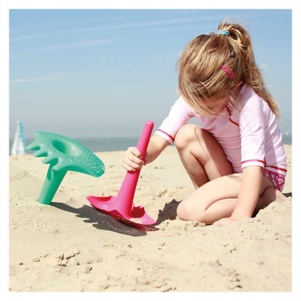 Quut Toys Jucarie multifunctionala pentru nisip Triplet Roz