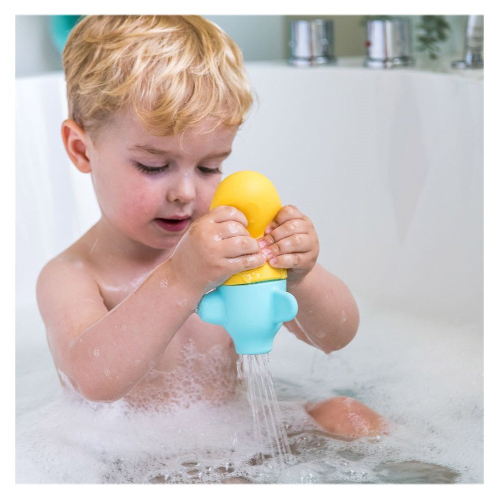 Quut Toys Jucarie stropitoare de baie din silicon Squeezi Submarine
