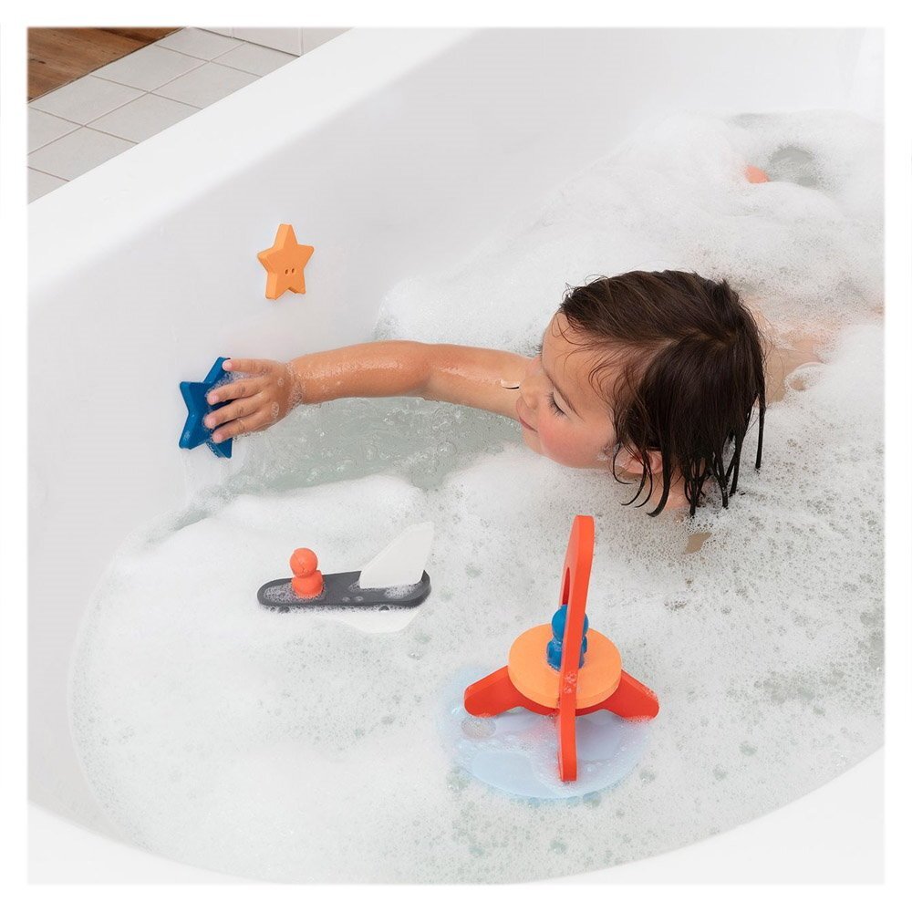 Quut Toys Jucarii de baie din spuma Aventura spatiala