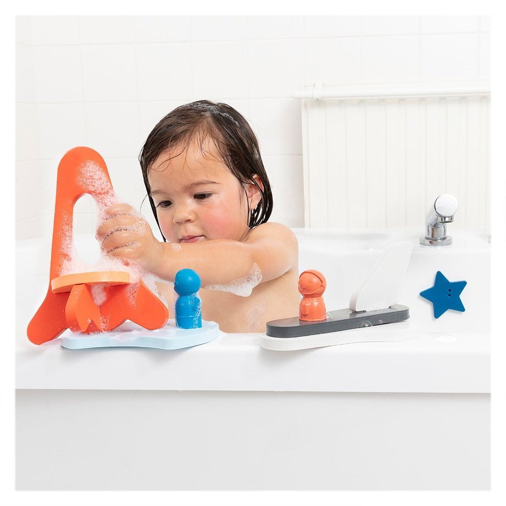 Quut Toys Jucarii de baie din spuma Aventura spatiala