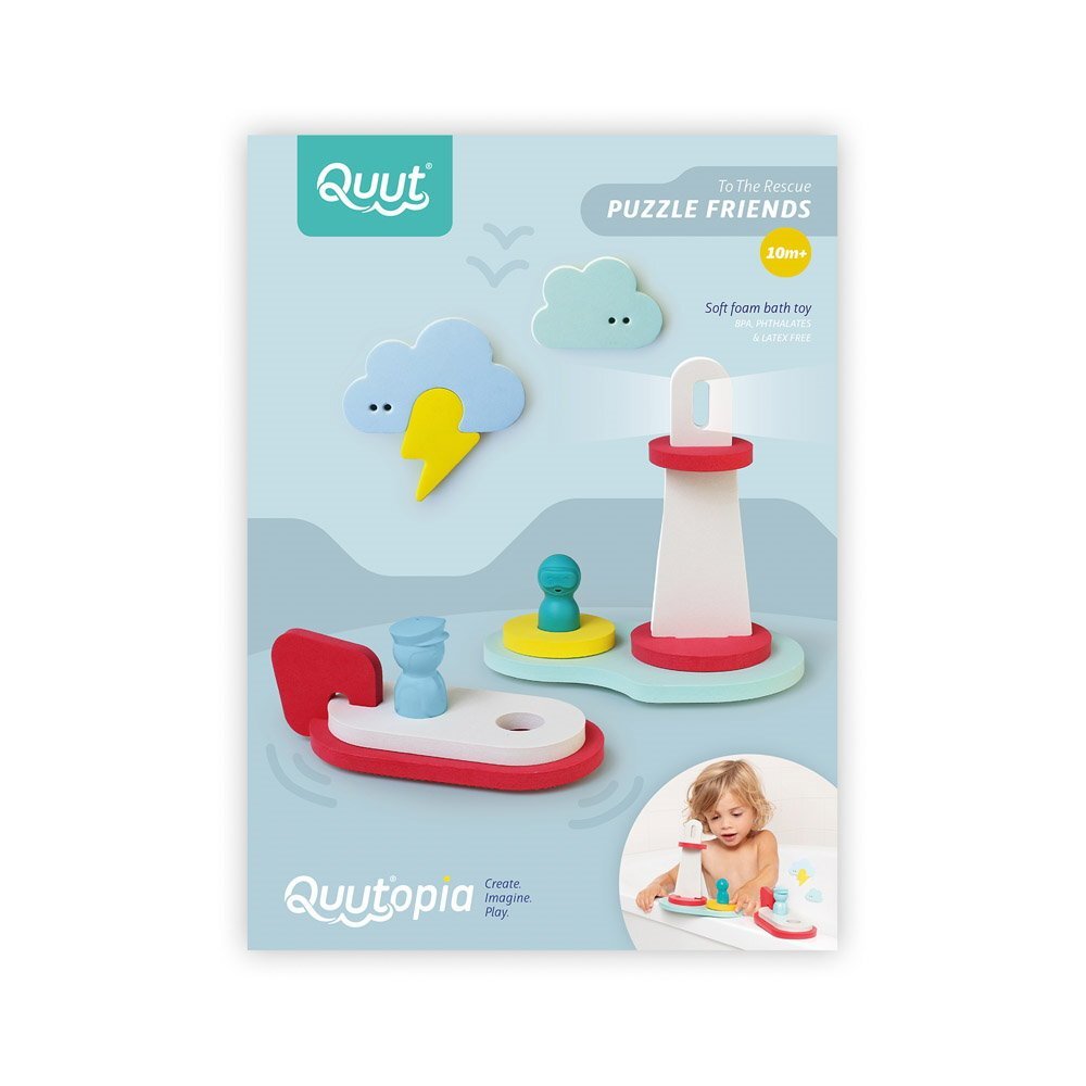 Quut Toys Jucarii de baie din spuma Echipa de interventie