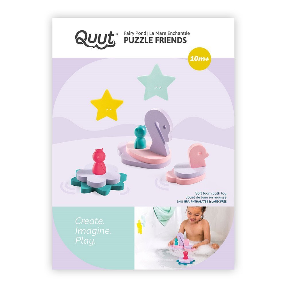 Quut Toys Jucarii de baie din spuma Iazul fermecat