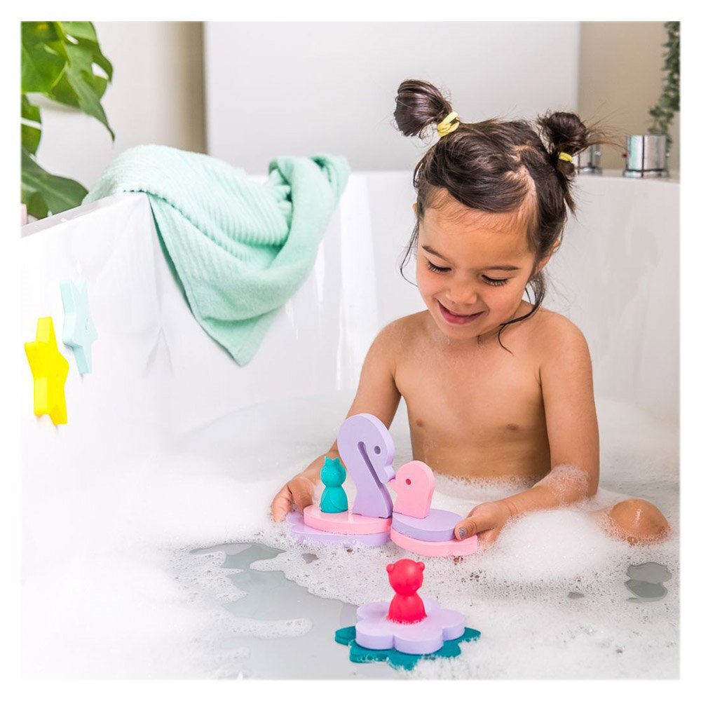 Quut Toys Jucarii de baie din spuma Iazul fermecat