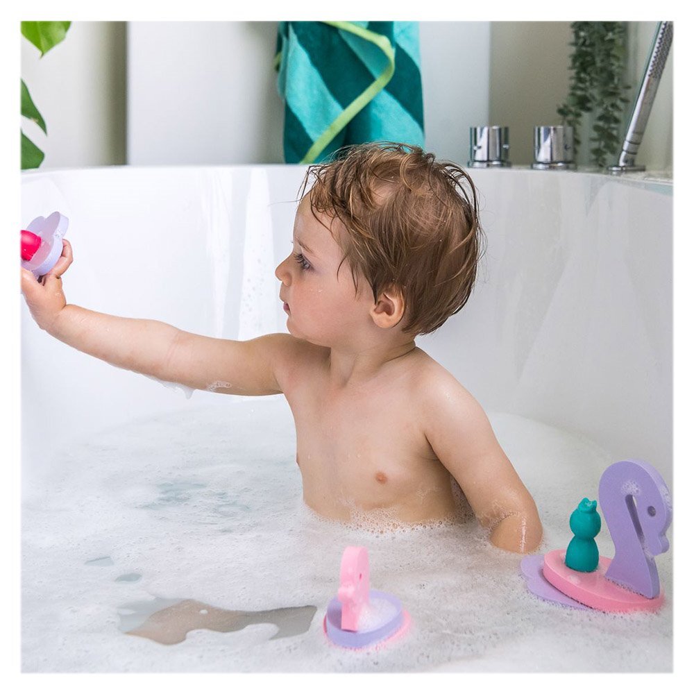 Quut Toys Jucarii de baie din spuma Iazul fermecat