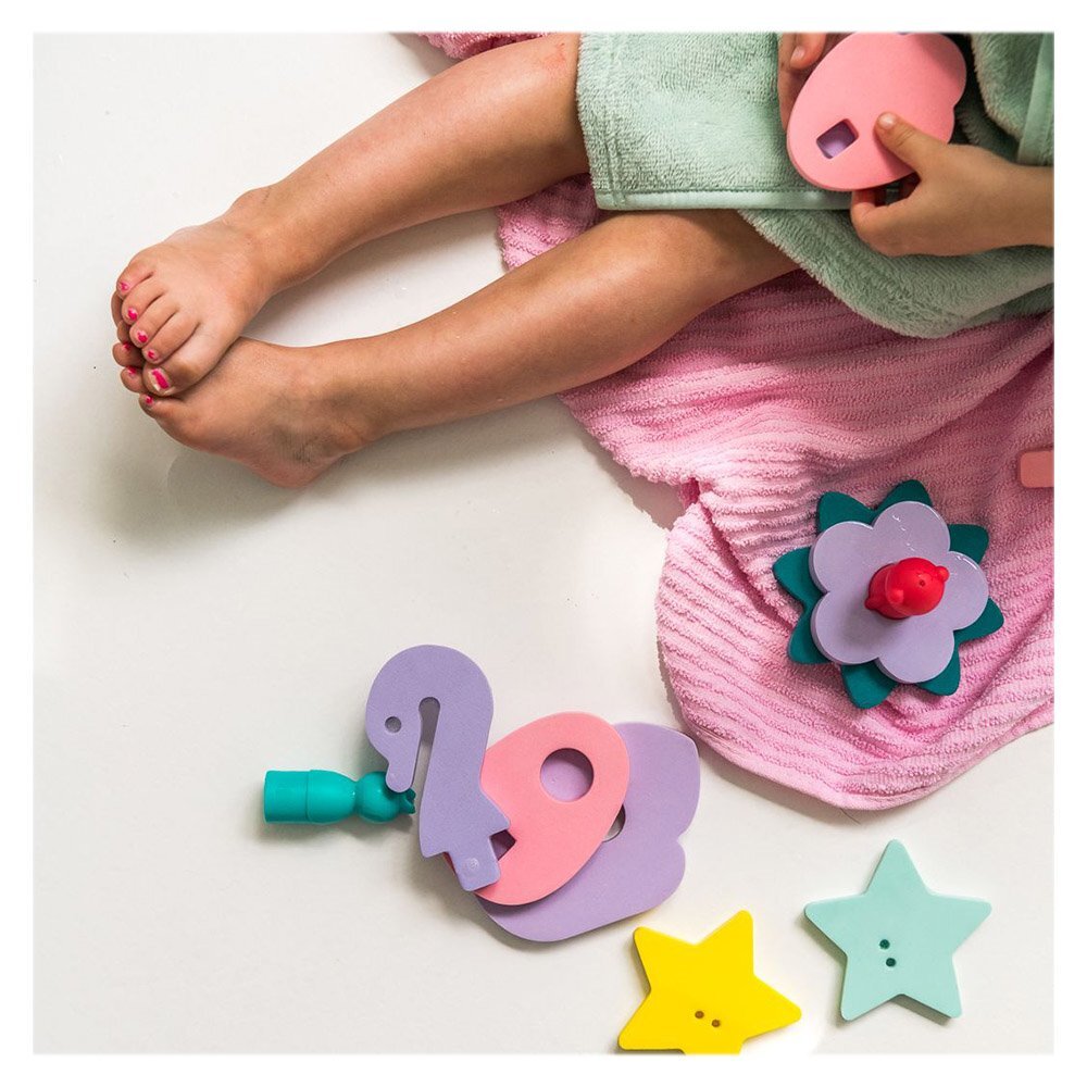 Quut Toys Jucarii de baie din spuma Iazul fermecat