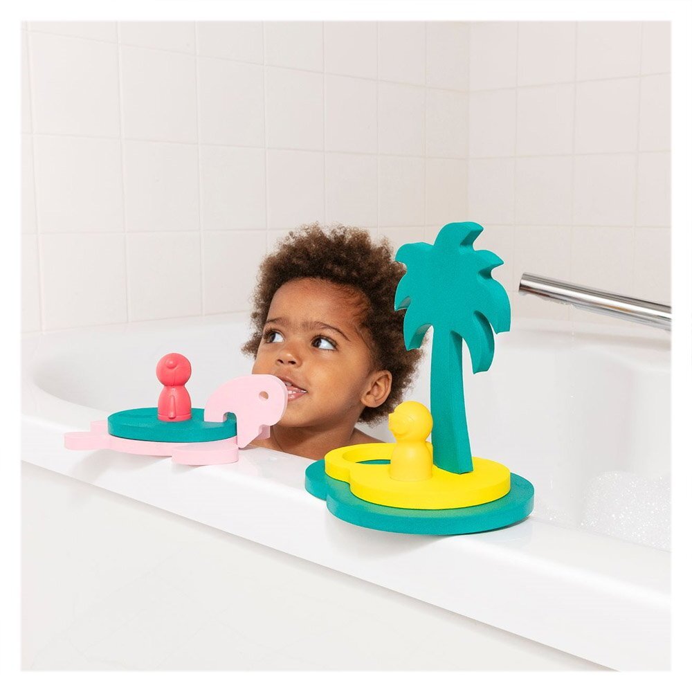 Quut Toys Jucarii de baie din spuma Insula comorilor