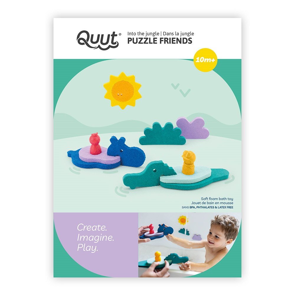 Quut Toys Jucarii de baie din spuma Into the jungle