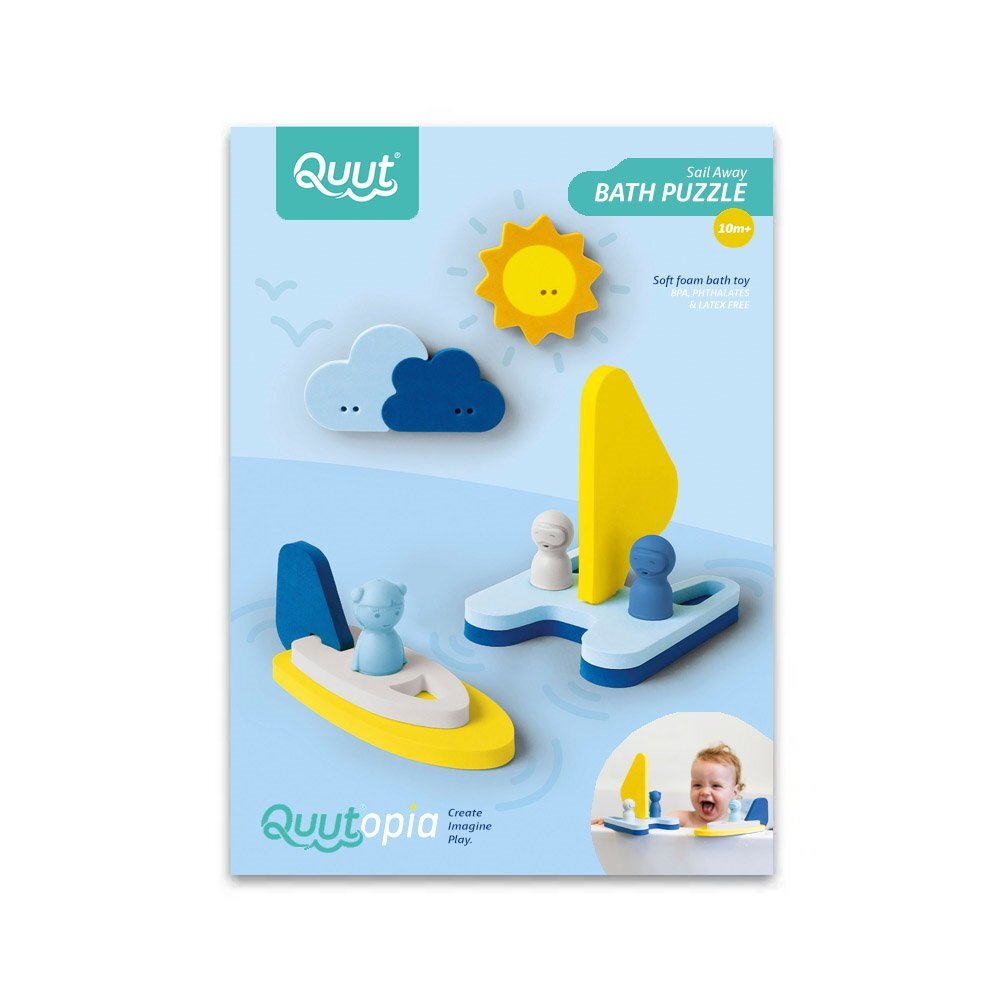 Quut Toys Jucarii de baie din spuma Navigatorii