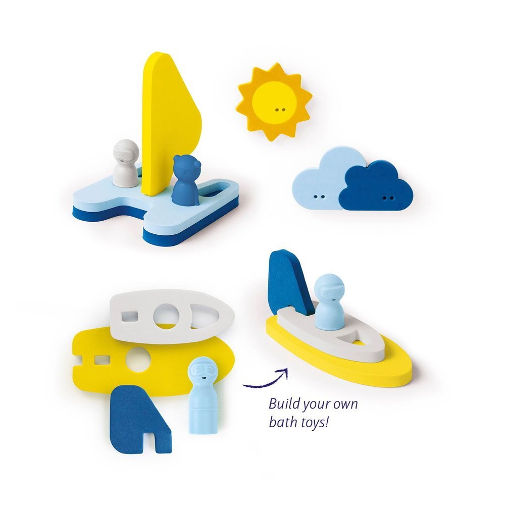 Quut Toys Jucarii de baie din spuma Navigatorii