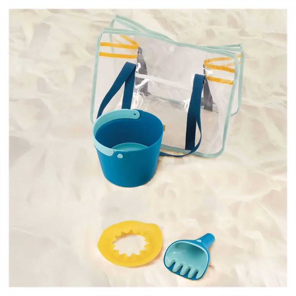 Quut Toys Kit complet albastru pentru plaja si nisip