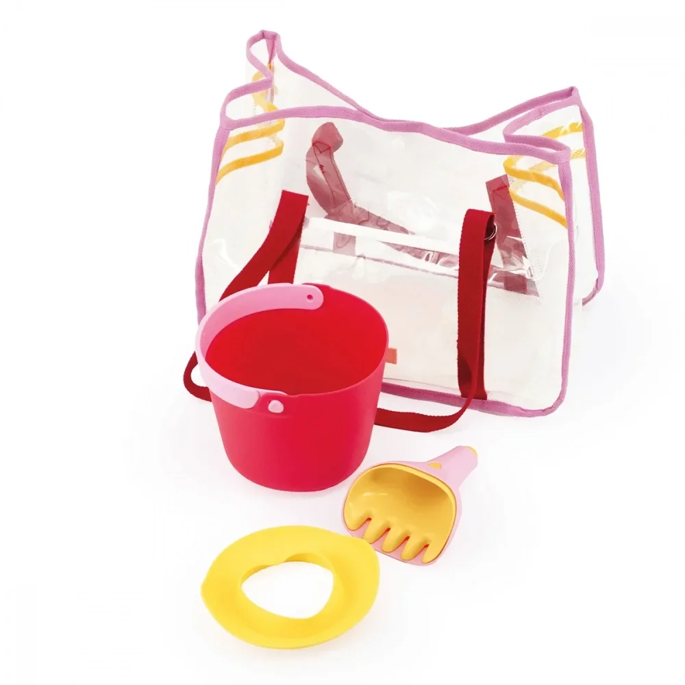 Quut Toys Kit complet rosu pentru plaja si nisip