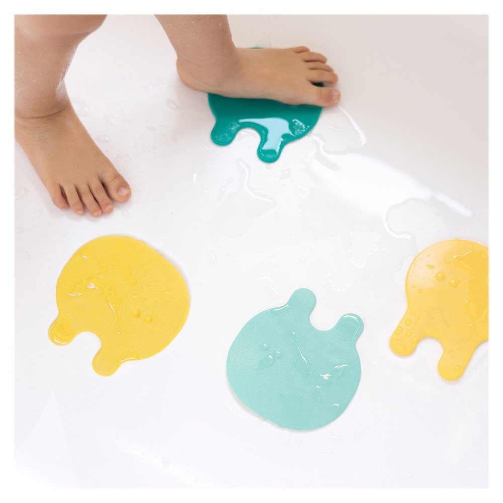 Quut Toys Meduze antiderapante pentru baie Grippi 8 piese