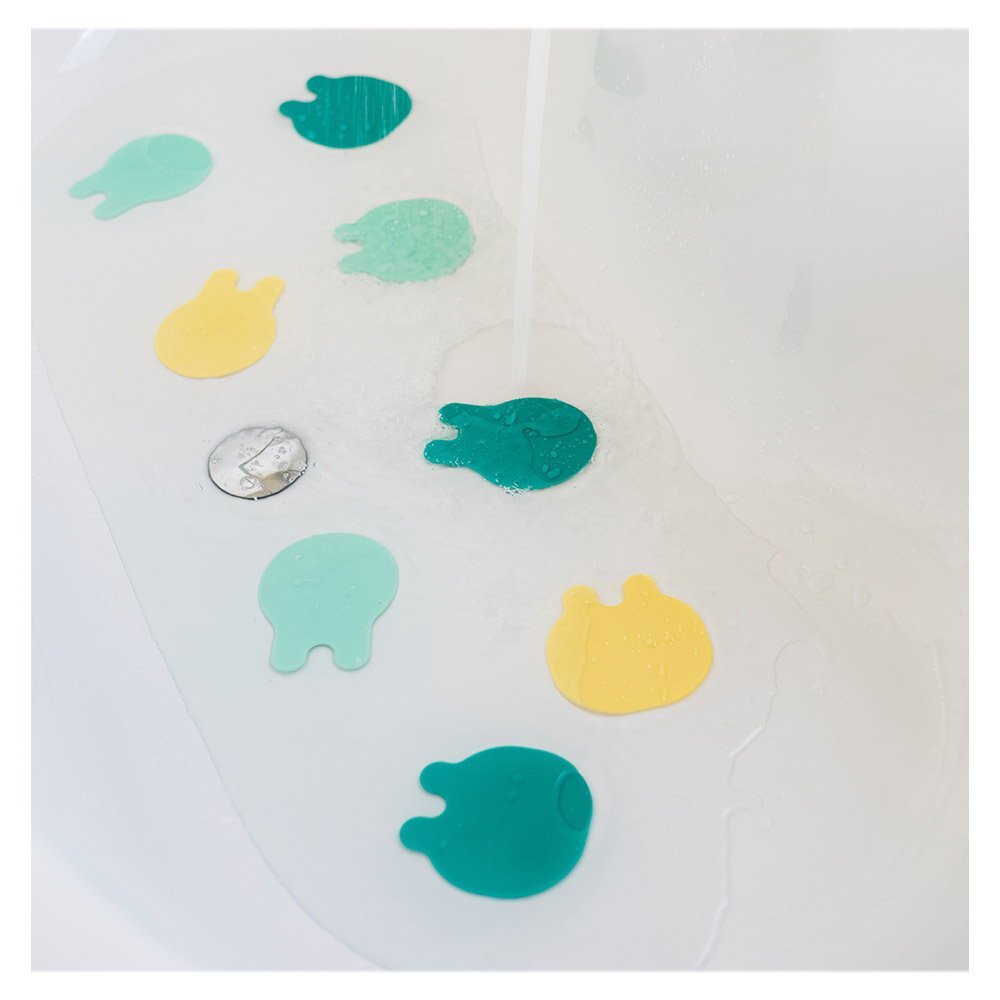 Quut Toys Meduze antiderapante pentru baie Grippi 8 piese