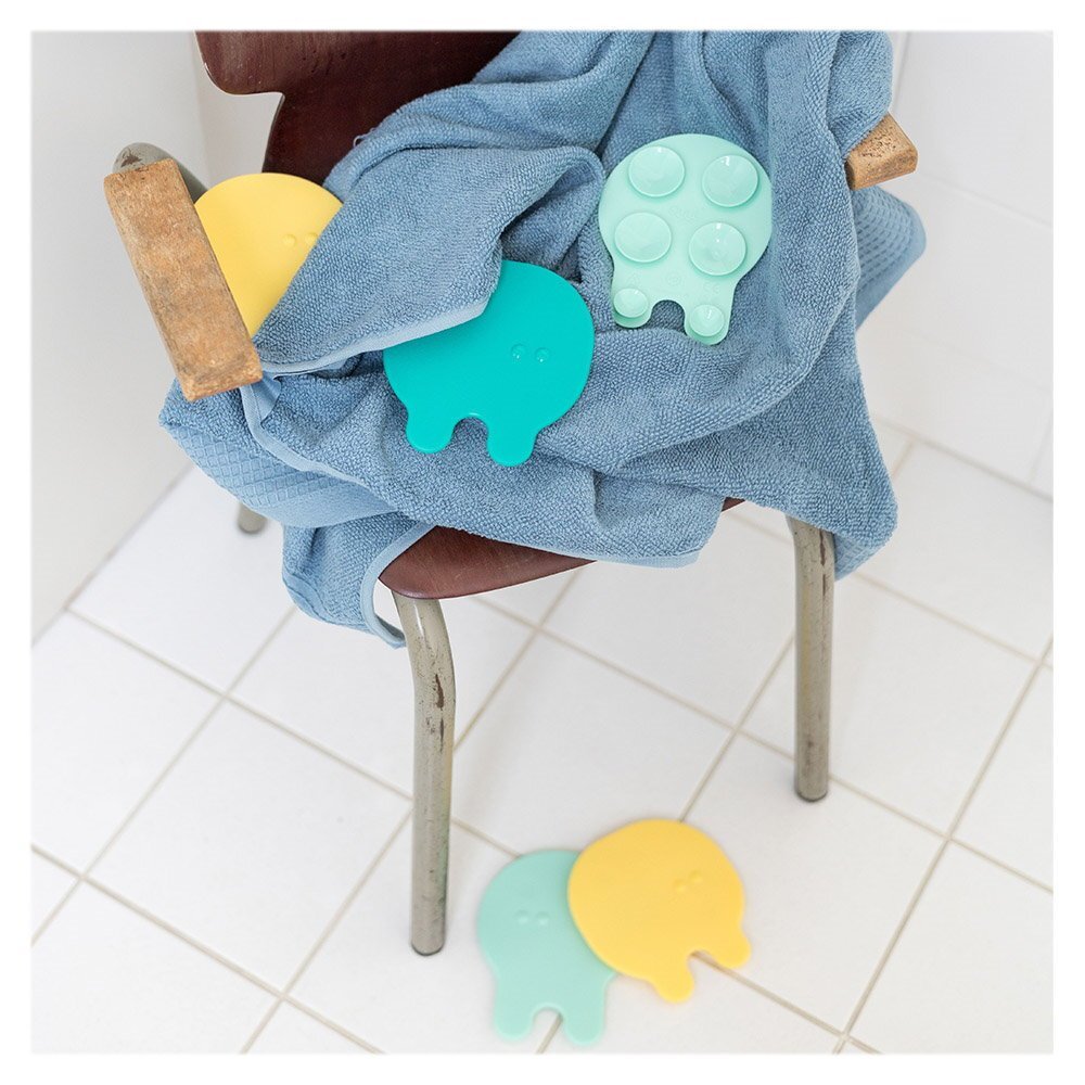 Quut Toys Meduze antiderapante pentru baie Grippi 8 piese