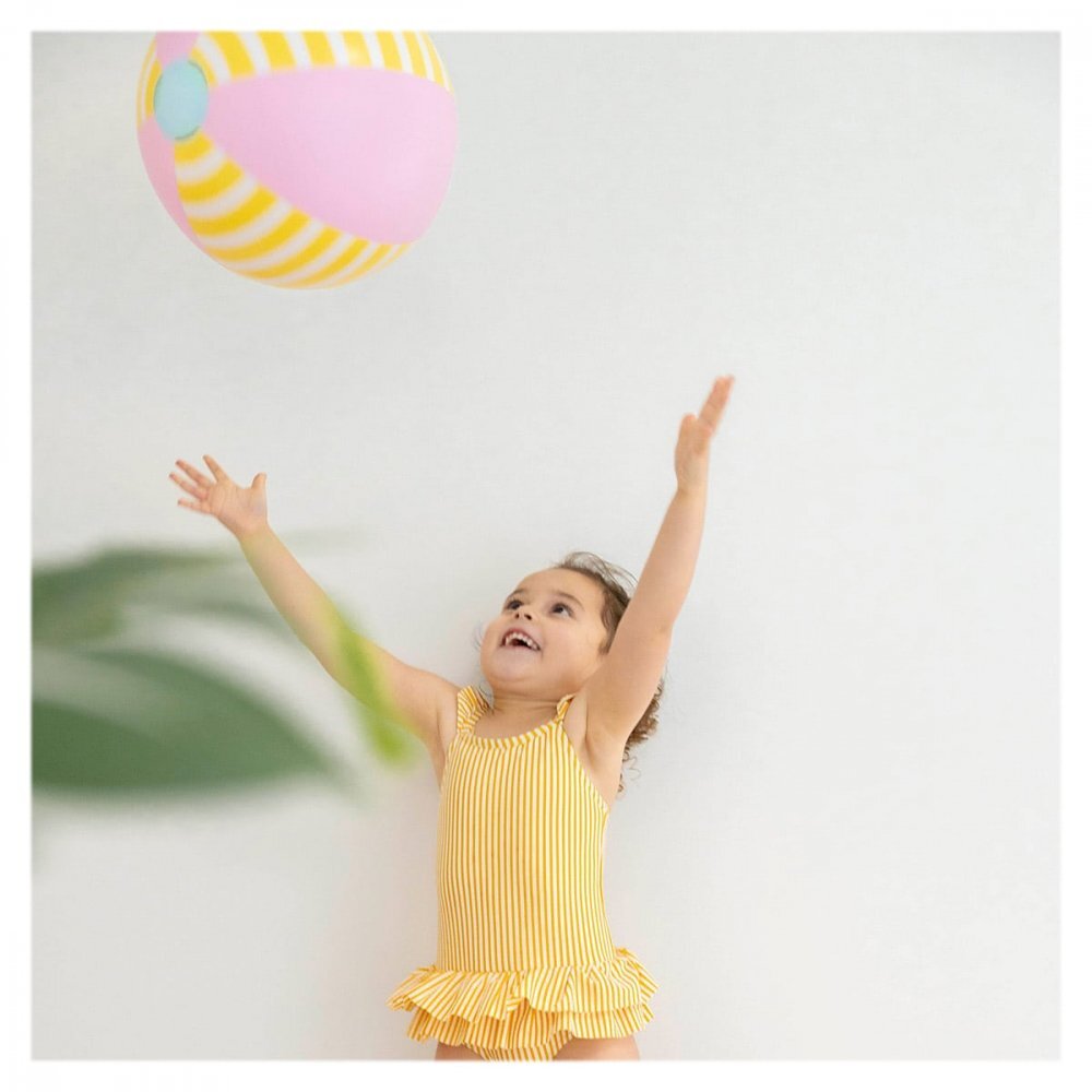 Quut Toys Minge gonflabila de plaja pentru copii culoare roz