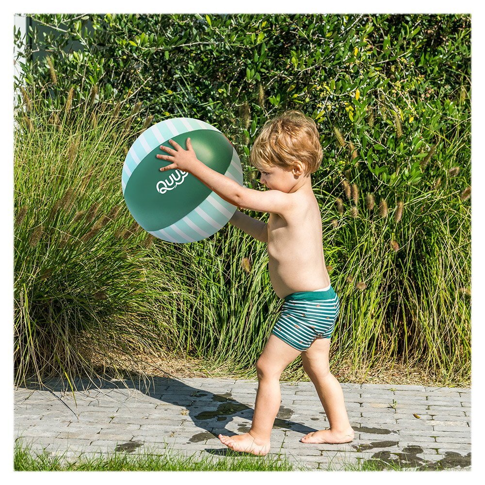 Quut Toys Minge gonflabila de plaja pentru copii culoare verde