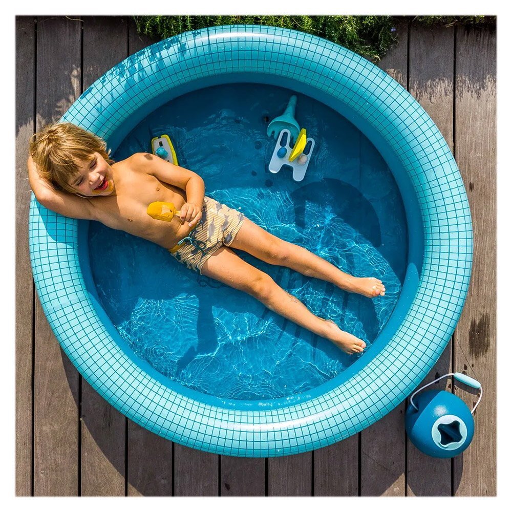 Quut Toys Piscina gonflabila Dippy albastru 120 cm