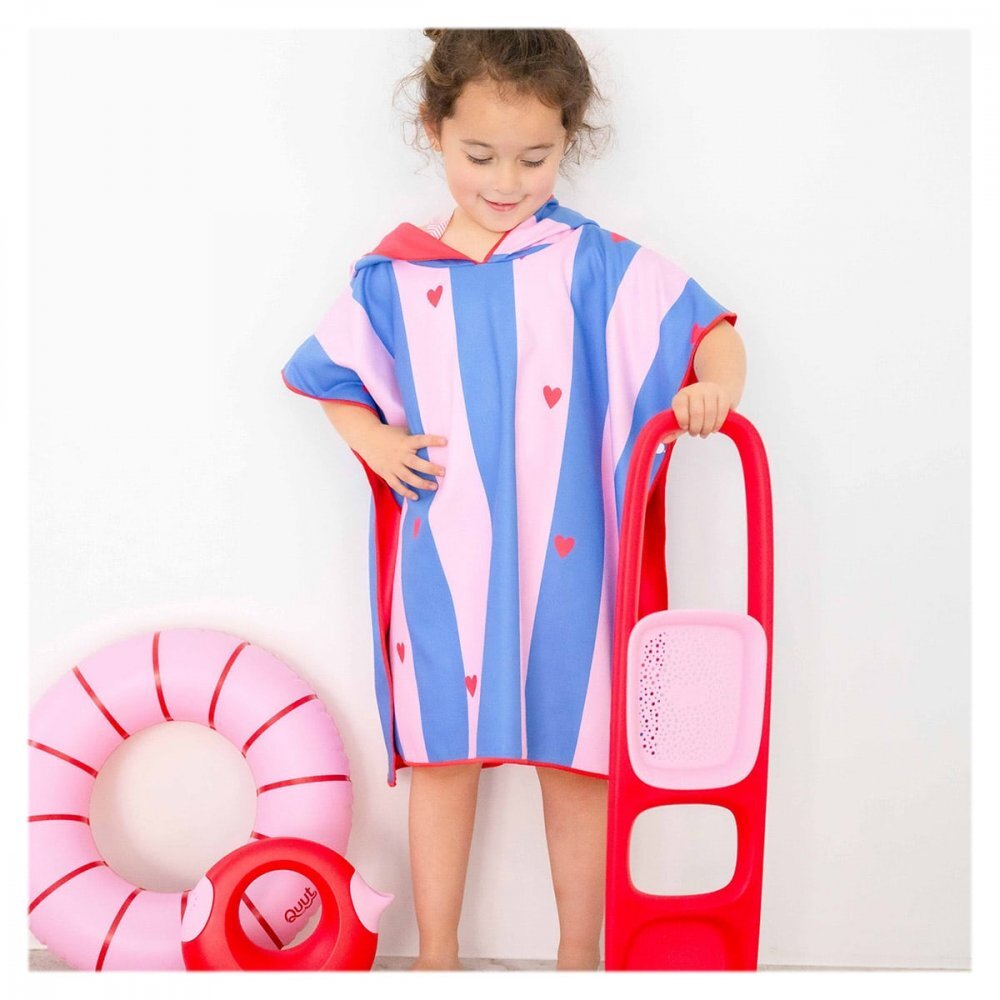 Quut Toys Poncho de plaja Cherry