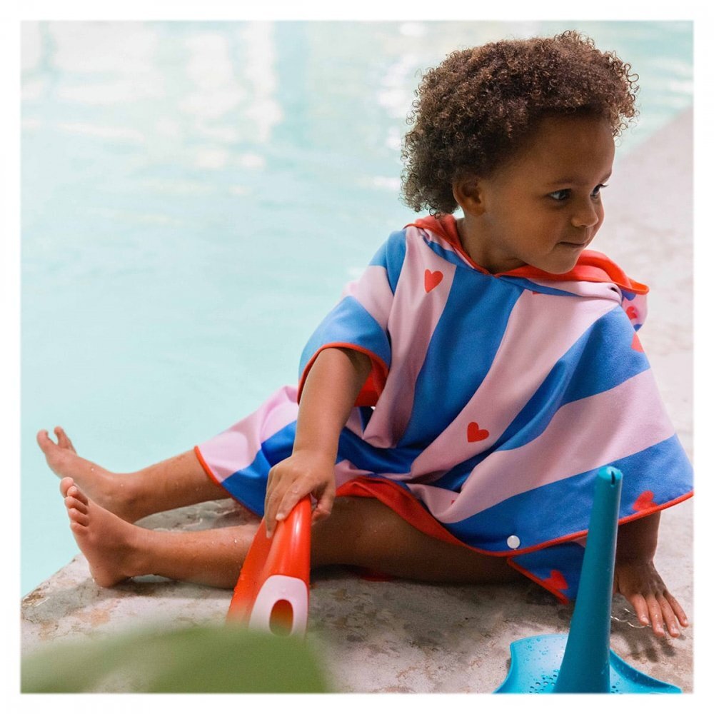 Quut Toys Poncho de plaja Cherry