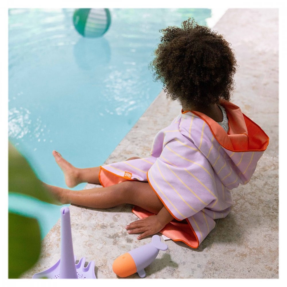 Quut Toys Poncho de plaja Mov