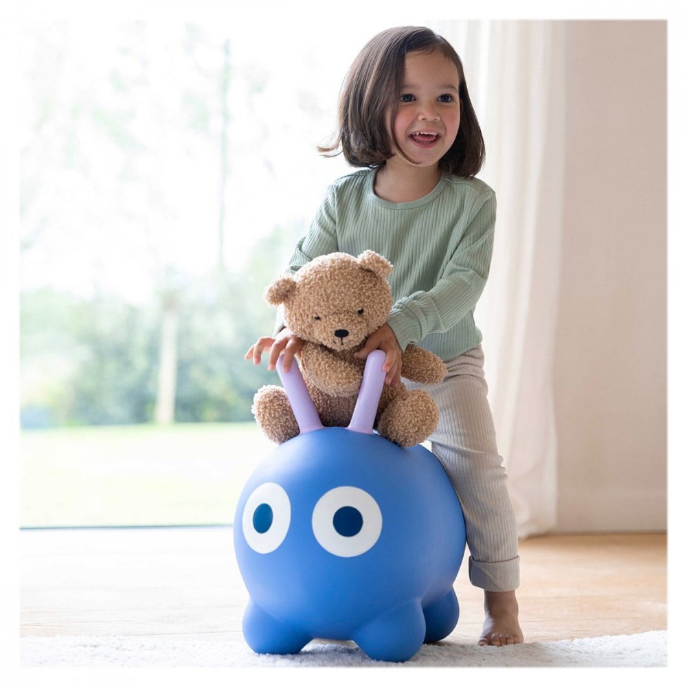 Quut Toys Prietenul gonflabil saltaret Skippi albastru