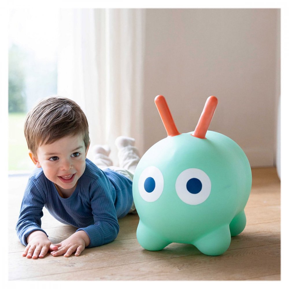 Quut Toys Prietenul gonflabil saltaret Skippi verde