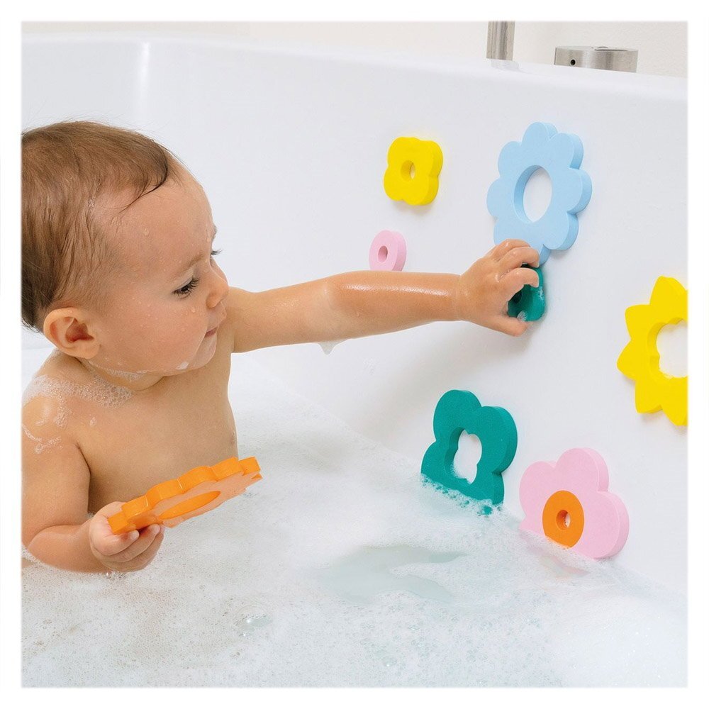 Quut Toys Puzzle de baie 10 piese Flower power