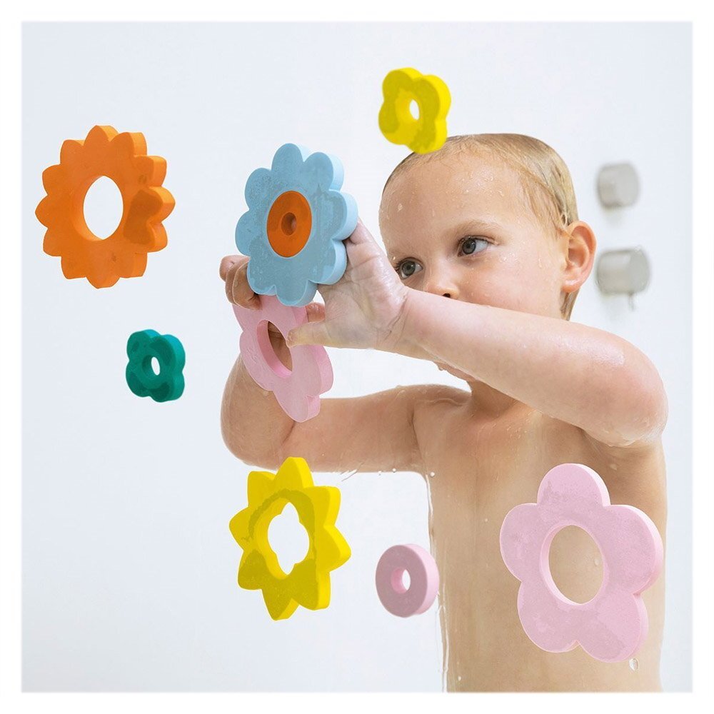 Quut Toys Puzzle de baie 10 piese Flower power