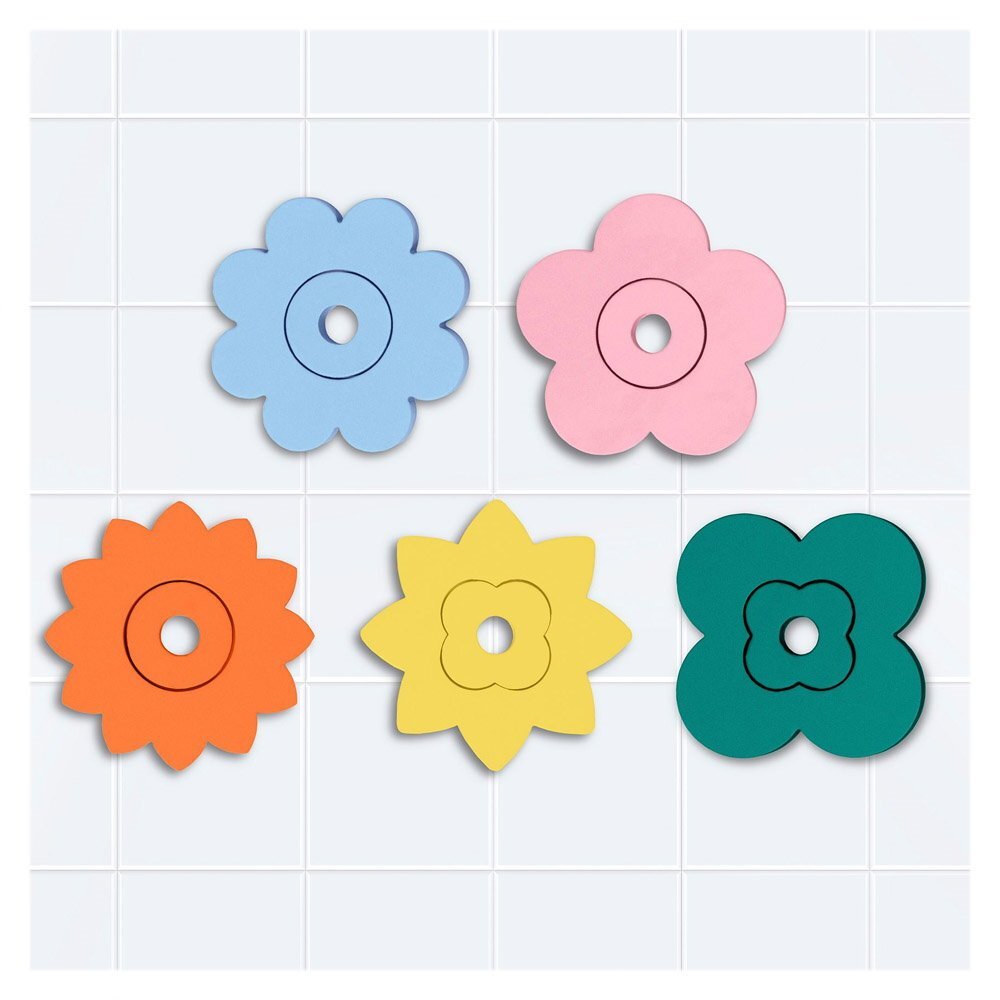 Quut Toys Puzzle de baie 10 piese Flower power