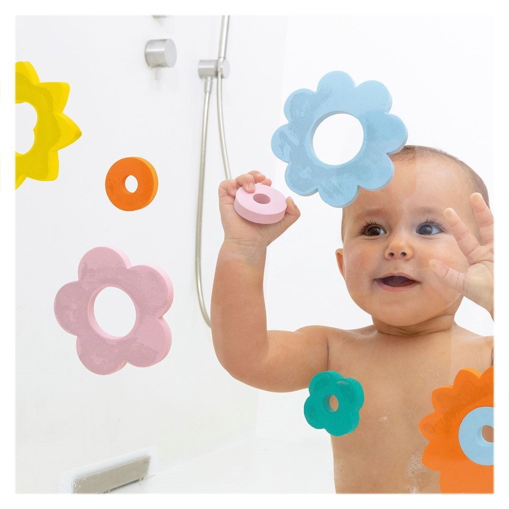 Quut Toys Puzzle de baie 10 piese Flower power