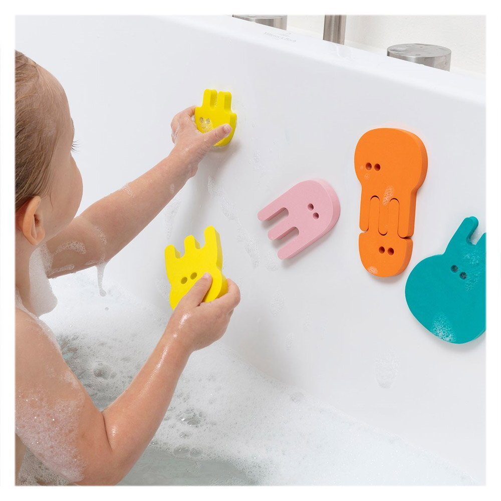 Quut Toys Puzzle de baie Meduze colorate 10 piese