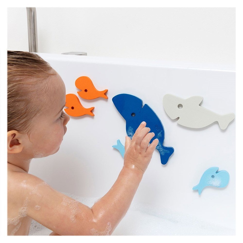 Quut Toys Puzzle de baie Rechinii infometati 10 piese