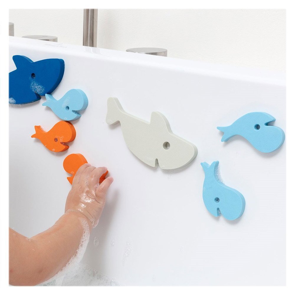 Quut Toys Puzzle de baie Rechinii infometati 10 piese