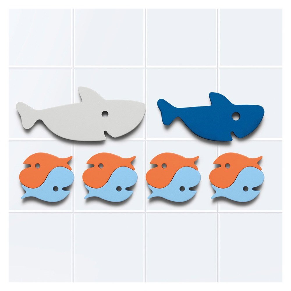 Quut Toys Puzzle de baie Rechinii infometati 10 piese