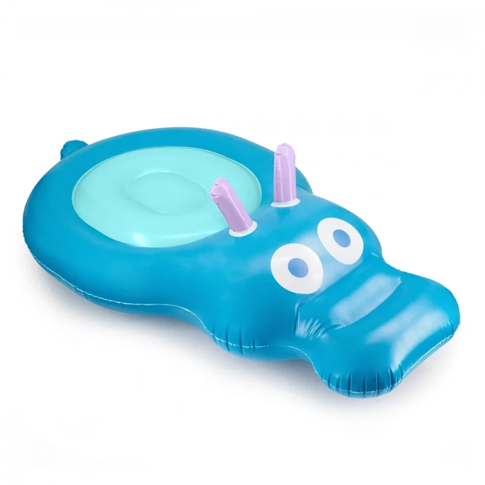 Quut Toys Saltea gonflabila Quut Hipopotam