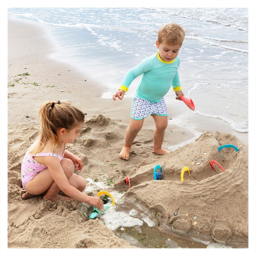 Quut Toys Set 6 inele cu mingiuta Ringo