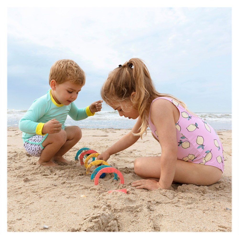 Quut Toys Set 6 inele cu mingiuta Ringo