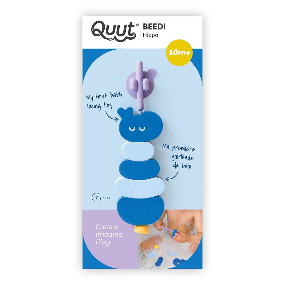 Quut Toys Set de insirat pentru baie Beedi Hippo