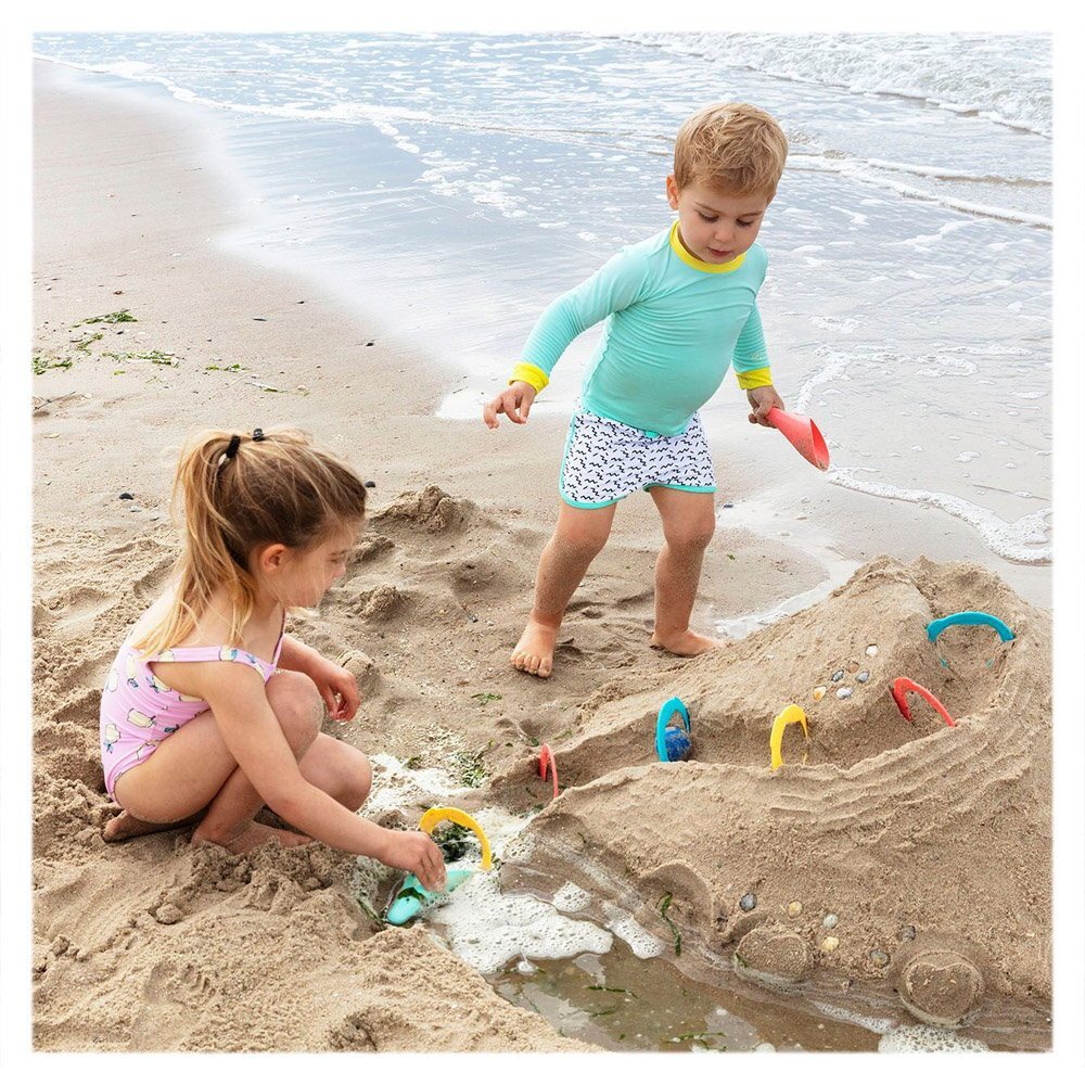 Quut Toys Set de plaja Triplet jucarii multifunctionale